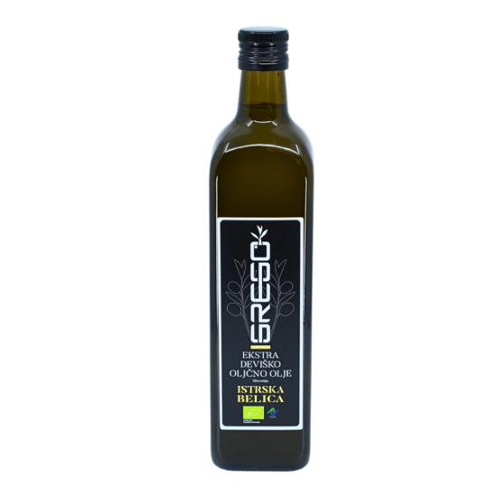 EKSTRA DEVIŠKO OLJČNO OLJE ISTRSKA BELICA GREGO 0,75 L