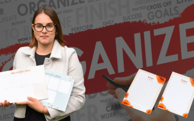 ORGANIZACIJA za začetnike – kako ustvariti RED brez stresa