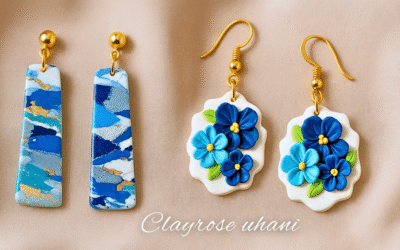 Uhani Clayrose – ker si preprosto preveč posebna za nakit iz množične proizvodnje