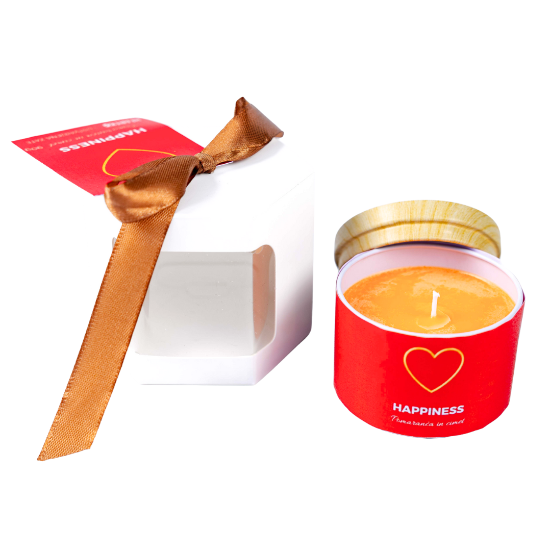 Dišeča sveča_Happiness