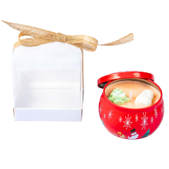 Dišeča sveča, sojin vosek, cimet pomaranča