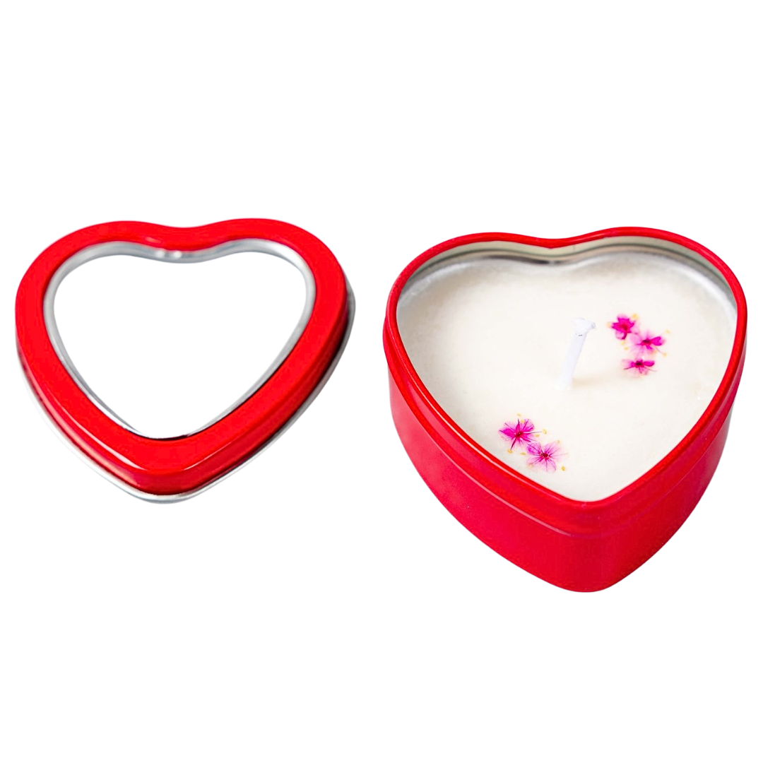 Dišeča sveča z vonjem vrtnice.